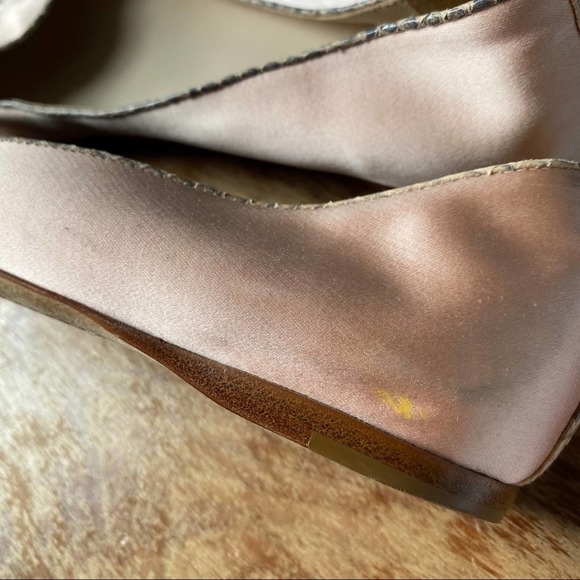 Bottega Veneta flamingo satin ayers ballerina flat Size 39.5 - Picture 6 of 16